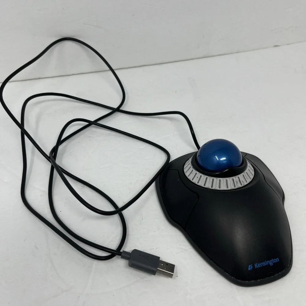 Kensington Orbit Trackball With Scroll Ring K72337 Wired